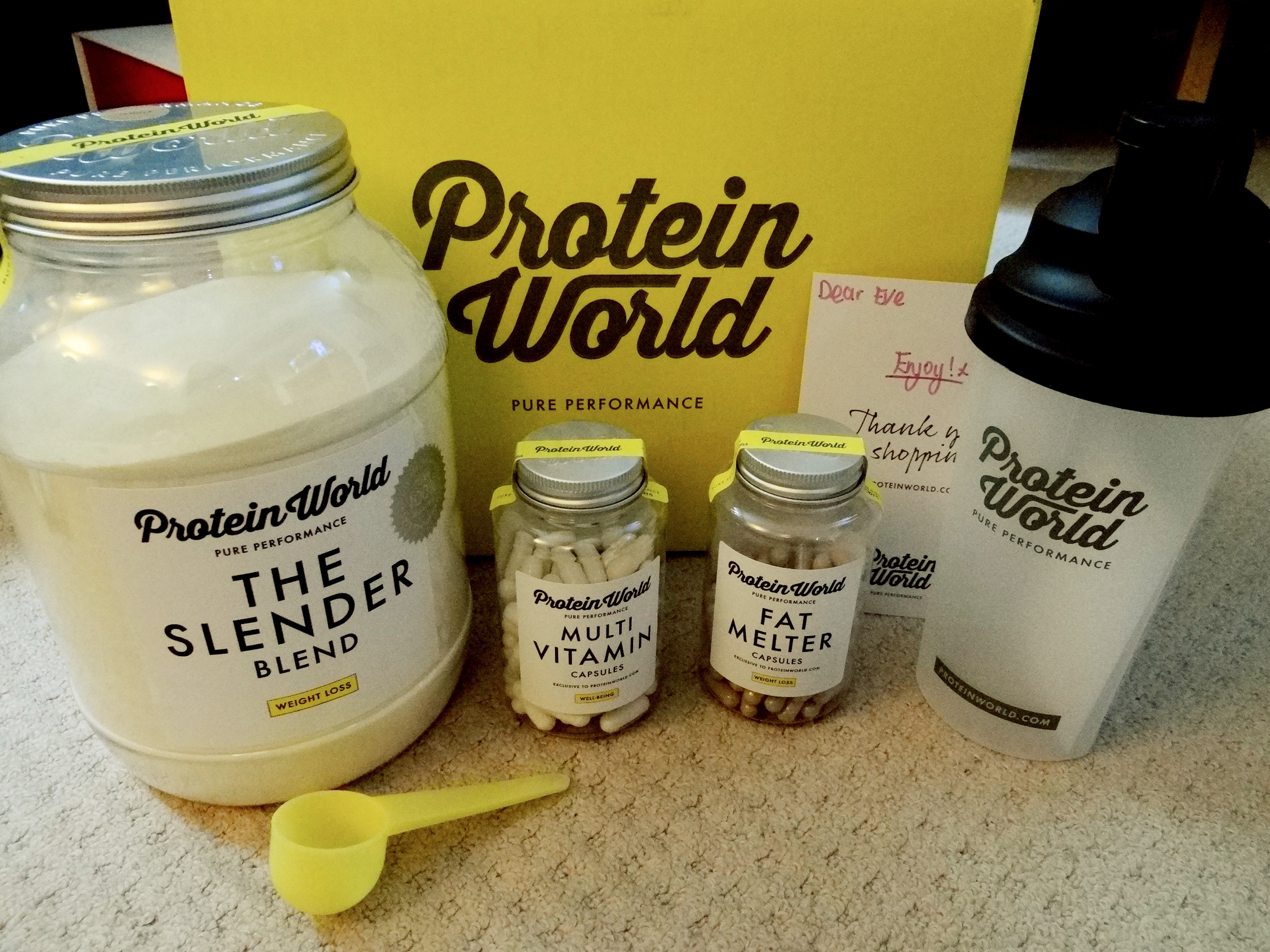 First Impression of the protein world weight loss collection �� ME.